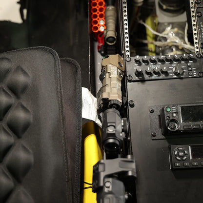 Unity Tactical RAXIS - In-Line MAWL Laser Mount - Rotates Laser for Snag-Free Stowage