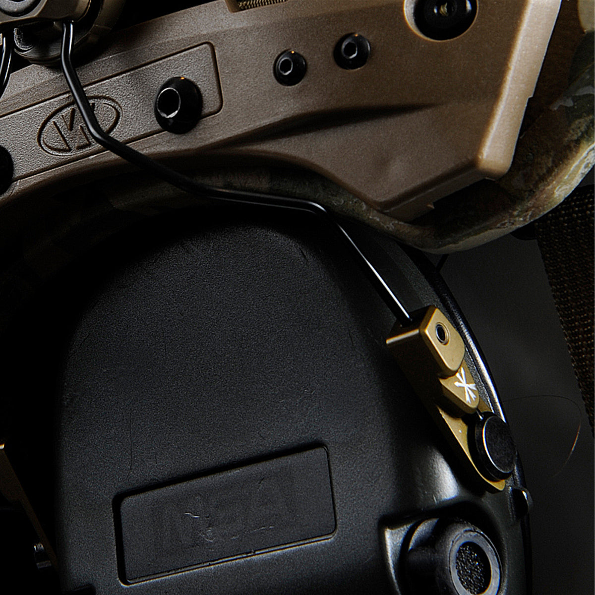 Unity Tactical SARA Sordin Adapters - Helmet Accessory