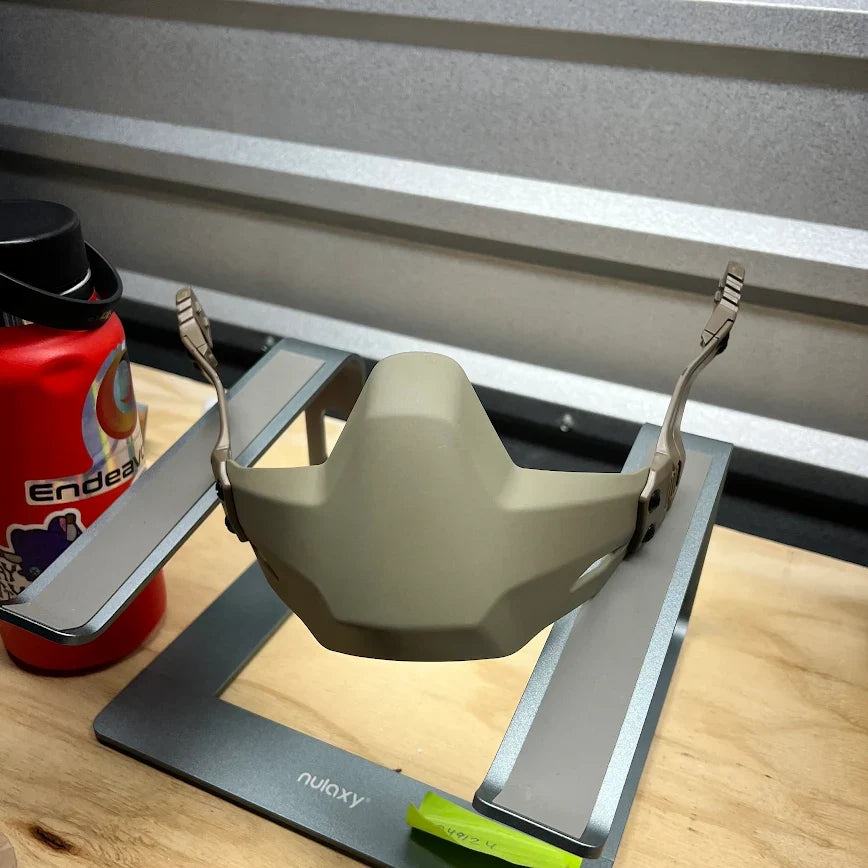 Caiman Bump Mandible - Easy Swing-Open Design for Free Movement
