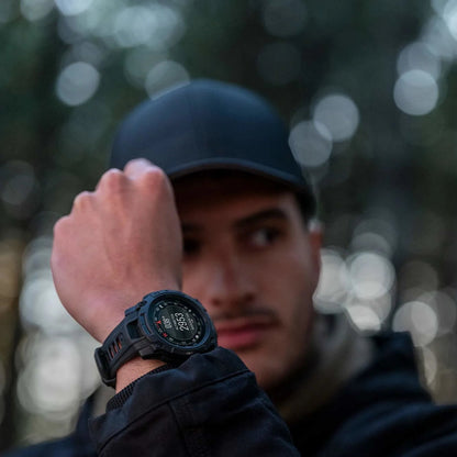 Garmin Instinct 3 Tactical - Tough Smartwatch w/ Solar Charging & 10 ATM Waterproof