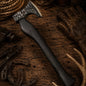 Vargoks Hand Forged Viking Axe – Black Hardwood Bearded Axe