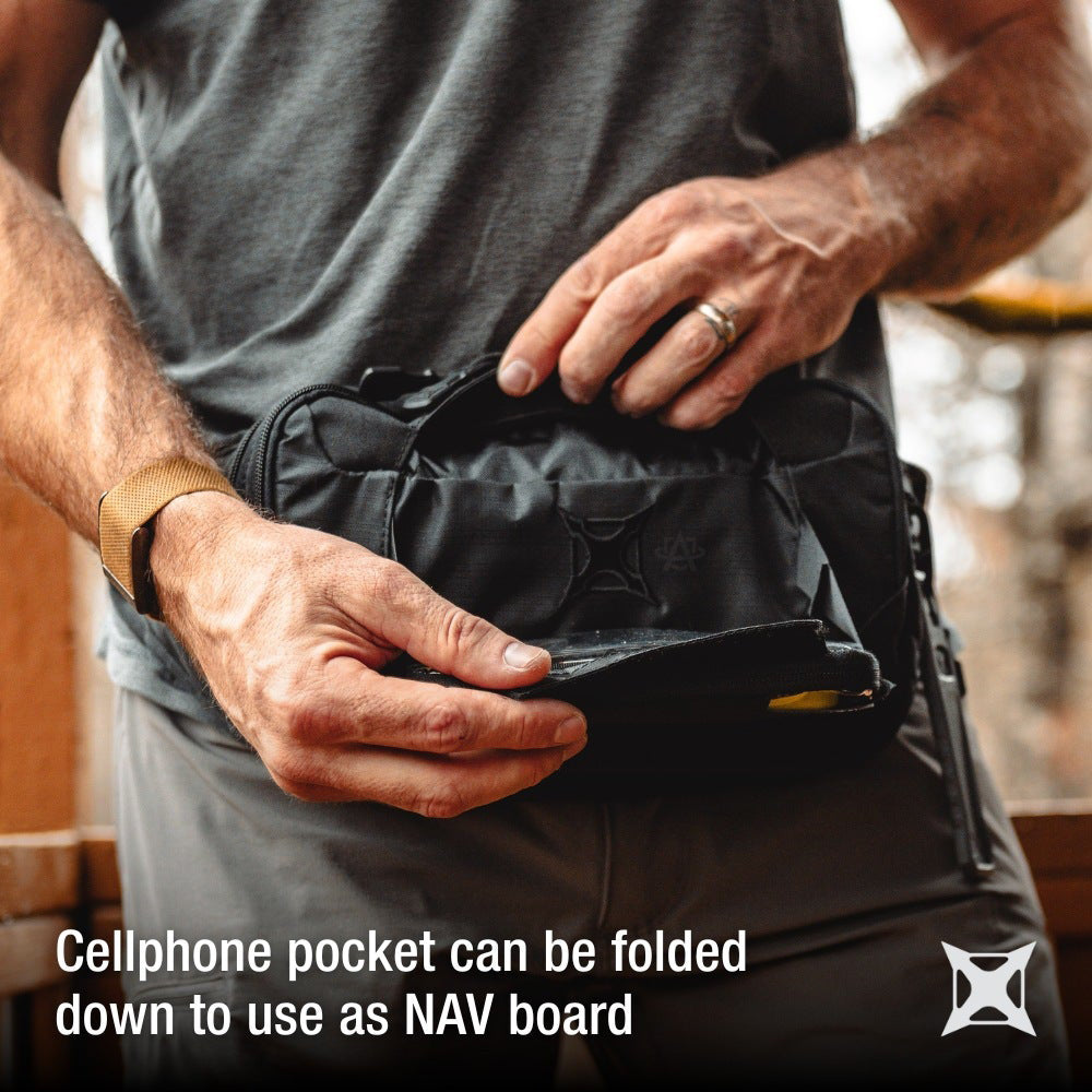 Vertx SOCP Fanny Pack - Quick Draw CCW Carry - Hands-Free Phone Navigation