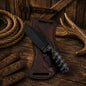 Western Ranch Hunting Knife – Micarta Handle & Cross Draw Sheath