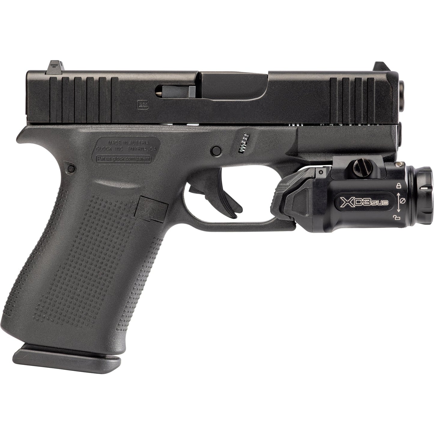 SureFire XC3 Sub Weaponlight - w/ 13,000 Candela & 1000 Lumens - Fits TLR7 Sub Holsters